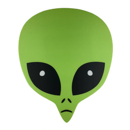 Little Green Man Alien Head Sticker