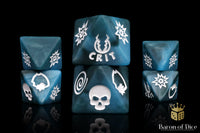 Moon Bolt D8 Dice Set