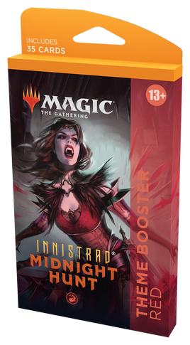 Magic: the Gathering - Midnight Hunt Theme Booster Pack - Red