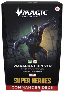 Magic: the Gathering - Marvel Super Heroes Commander Deck - Wakanda Forever