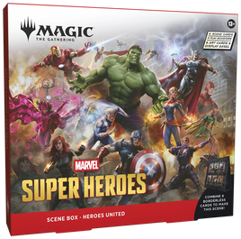 Magic: the Gathering - Marvel Super Heroes - Heroes United Scene Box