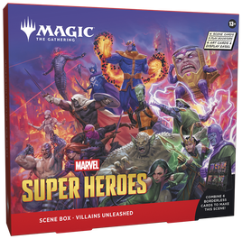 Magic: the Gathering - Marvel Super Heroes - Villains Unleashed Scene Box
