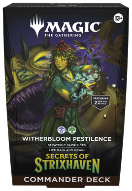 Magic: the Gathering - Secrets of Strixhaven Commander Deck - Witherbloom Pestilence