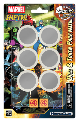 HeroClix: Avengers/Fantastic Four - Empyre - Dice and Token Pack