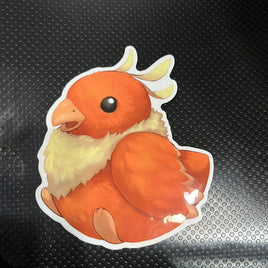 Metal Weave Games: Pheonix Plush Sticker