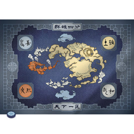 Avatar Legends: The Roleplaying Game Four Nations Cloth Map & Pai Sho Tile
