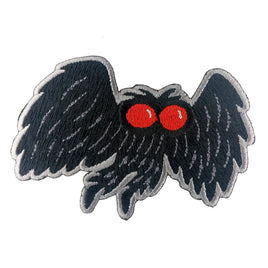 Mothman Cute Cryptid Patch: Iron-on