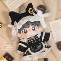 Grey Cat Maid Nui Clothing 10CM