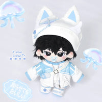 Blue and White Subculture Nui Clothing 20CM