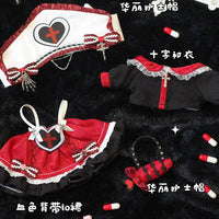 Red and Black Maid Style Nui Clothing 20CM