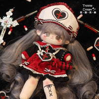 Red and Black Maid Style Nui Clothing 20CM