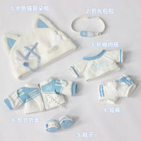 Blue and White Subculture Nui Clothing 20CM