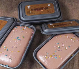 Chocolate Cake Box Simulation Cake Squishy Stress Relief Toy Slow Rebound Squeezable Food Sensory Toy For Kids Adults Venting Relaxing
