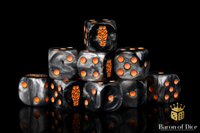 Day of the Dead Dice | Orange Coffin