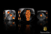 Day of the Dead Dice | Orange Coffin