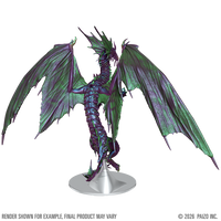 Pathfinder: Battles Deep Cuts - Adult Mirage Dragon Boxed Miniature (Pre-Painted)