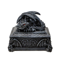 Celtic Dragon Box: Trinket Box - Mythical Winged Guardian