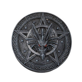 Celtic Dragon Box: Round Pentagram Box