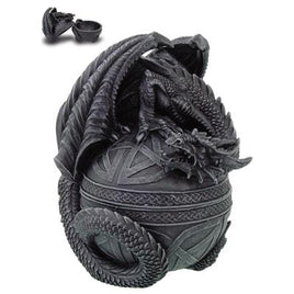 Celtic Dragon Box: Trinket Box - Orb