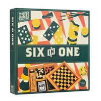 Professor Puzzle: Wooden Games Workshop - Six in One Game Compendium