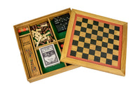 Professor Puzzle: Wooden Games Workshop - Six in One Game Compendium