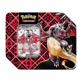 Pokemon: Scarlet & Violet - Paldean Fates - Tin - Shiny Charizard ex