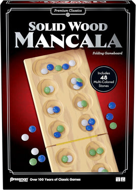 Pressman Premium Classics: Solid Wood Mancala