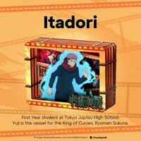 Puremind: Craft Kit - Wooden Gallery - Film Frame - Jujutsu Kaisen - Yuji Itadori