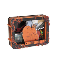 Puremind: Craft Kit - Wooden Gallery - Individual Snapshot - Chainsaw Man - Pochita