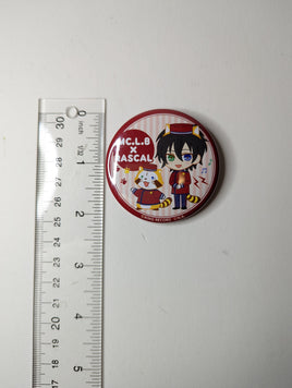 Saburo Yamada Hypnosis Mic Can Badge