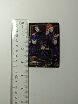 Heartslabyul Twisted Wonderland Metallic Card