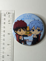 Tetsuya Kuroko Taiga Kagami Kuroko no Basket Can Badge