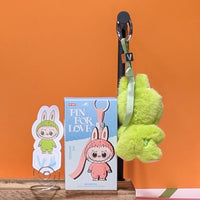 [CHOOSE YOUR LETTERS OPTION!] [IN STOCK] POPMART Labubu Pin for Love