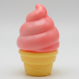 Blood Orange Creamy Ice Cream Cone Squishy (Slow Rising Squish)