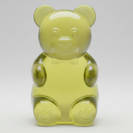 Yellow Gummy Bear Squish (Slow-Rising Squish)