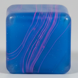 Blue vs Purple Swirl Squeeze Cube (Super Slow-Rising Squish)