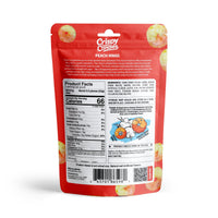 Crispy Candies - Peach Rings Freeze Dried Candy 114g