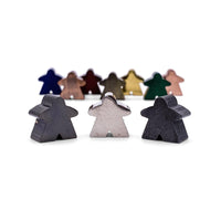 10 Pack of Metal Meeples (Random Colors)