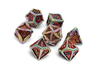 Pirate Dice - Ahoy Matey! 7 Piece RPG set Alloy Metal Dice