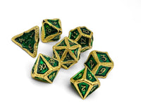 Pirate Dice - Corsair 7 Piece RPG set Alloy Metal Dice