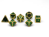 Pirate Dice - Corsair 7 Piece RPG set Alloy Metal Dice