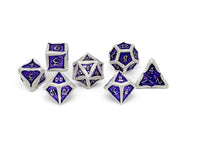 Pirate Dice - Parley 7 Piece RPG set Alloy Metal Dice