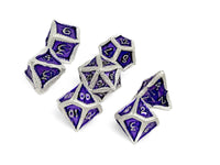Pirate Dice - Parley 7 Piece RPG set Alloy Metal Dice