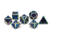 Pirate Dice - Rogue Wave 7 Piece RPG set Alloy Metal Dice