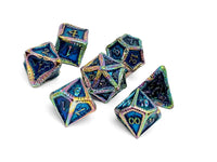 Pirate Dice - Rogue Wave 7 Piece RPG set Alloy Metal Dice