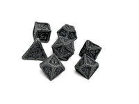 Pirate Dice - Shipwreck Treasures 7 Piece RPG set Alloy Metal Dice