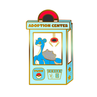Pokemon: Lapras Adoption Center Enamel Pin