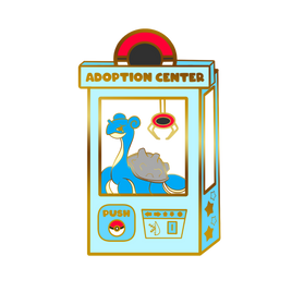Pokemon: Lapras Adoption Center Enamel Pin