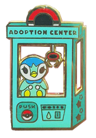 Pokemon: Piplup Adoption Center Enamel Pin