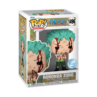 Funko POP! One Piece - Zoro (Nothing Happened) Vinyl Figure #1496 Special Edition Exclusive